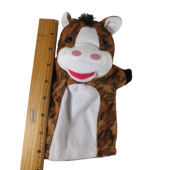 Melissa & Doug Animal Hand Puppets Set of 7 Kids Educational Play Toys - Picture 12 of 16